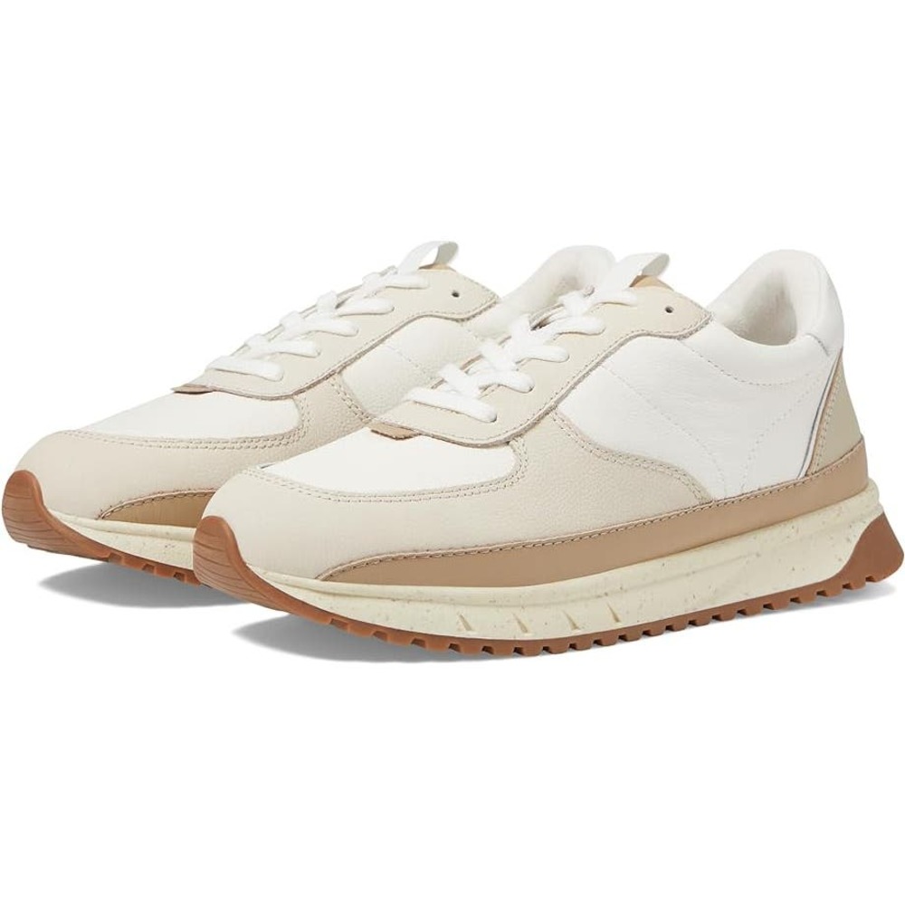 SOLD. Madewell Kickoff Trainer Sneakers Colorblock Leather Suede Lace Up